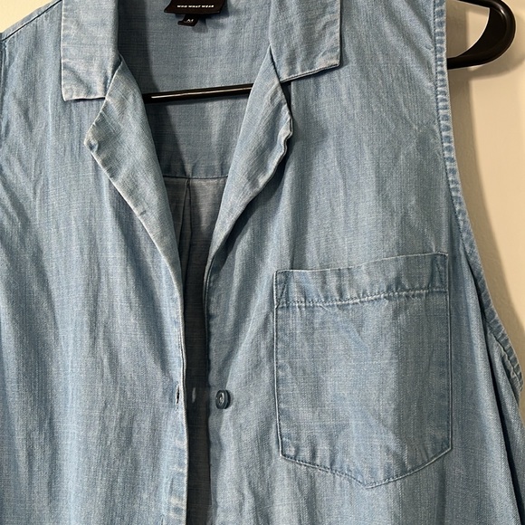 Jean shirt light Jean shirt who what wear brand size M - Picture 4 of 5